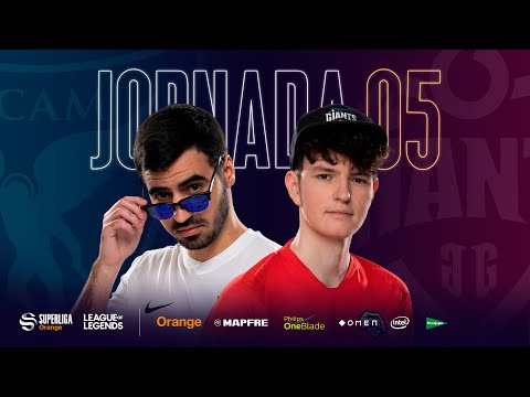 UCAM ESPORTS CLUB VS VODAFONE GIANTS - Superliga Orange LoL - JORNADA 05 - Split de verano 2020