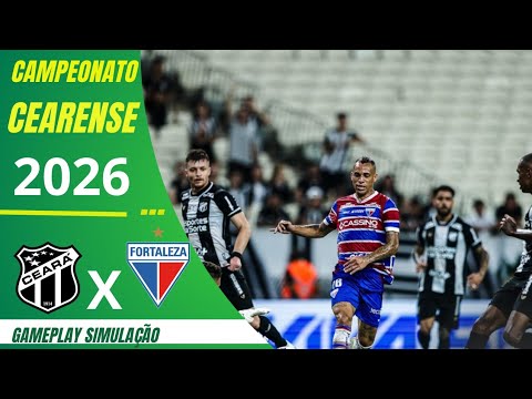 CEARÁ X FORTALEZA | AO VIVO COM IMAGENS | CAMPEONATO CEARENSE ASSISTA AGORA GAMEPLAY 
