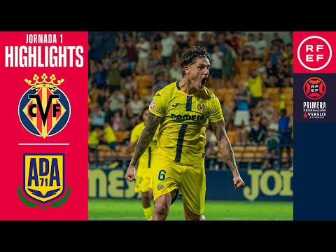Resumen #PrimeraFederación | Villarreal CF B 1-0 AD Alcorcón | Jornada 1 | Temporada 2025/26