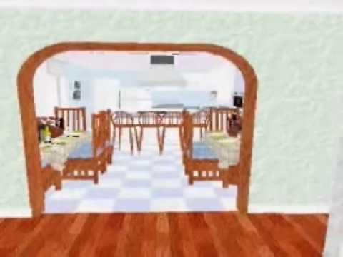 Alpha Tau Omega fraternity house model