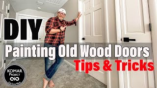 How to Paint Old Doors, Windows and Trim the Right Way!!! DIY House Renovation Episode 2