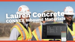 Lauren Concrete and Construction eTicketing With CONNEX