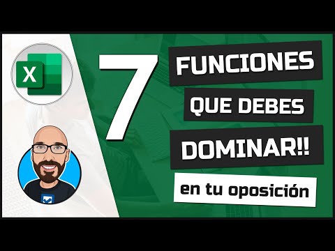 Las 7 funciones más importantes de Excel (para tu oposición)