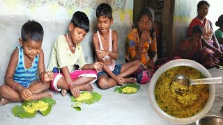 Cooking Khichuri With Naturally Grown Healthy Vegetables — Traditional Process