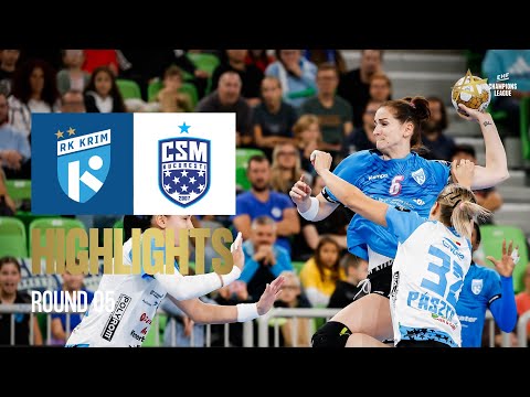 Krim Mercator Ljubljana 🆚 CSM Bucuresti | Round 5 | EHF Champions League Women 2024/25
