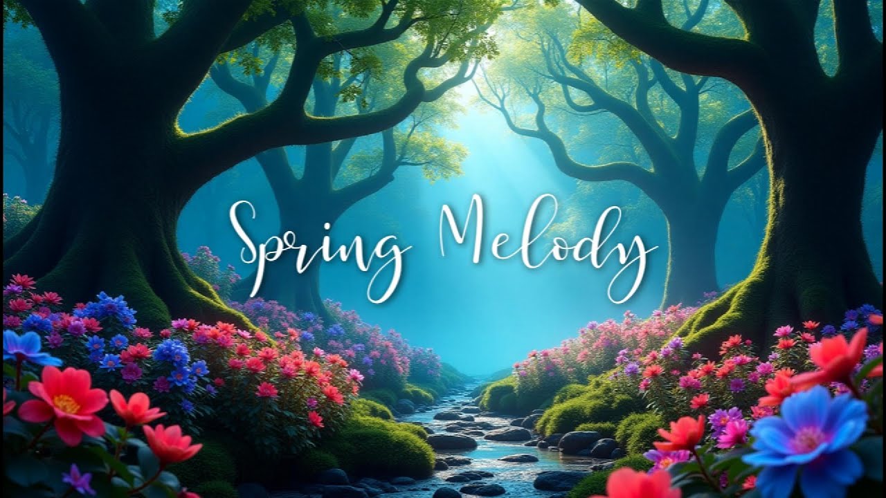 Spring Melody – Peaceful Piano Instrumental for Relaxation & Focus