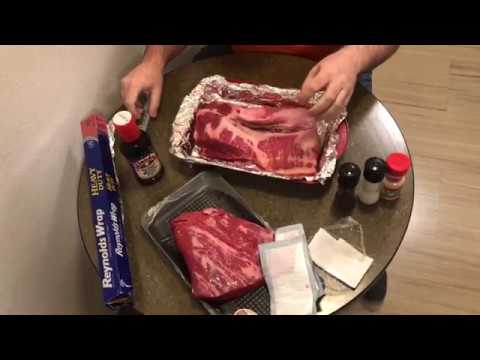 Texas Style Beef Brisket in the Oven