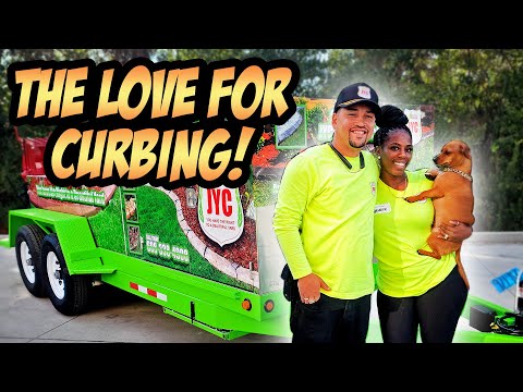The Love For Curbing In The Landscaping Industry! Lil Bubba Curb Machines and Curbing Business.