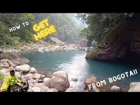 Going to Santa María from Bogotá, Colombia (Yamaha TDM 850 1998)