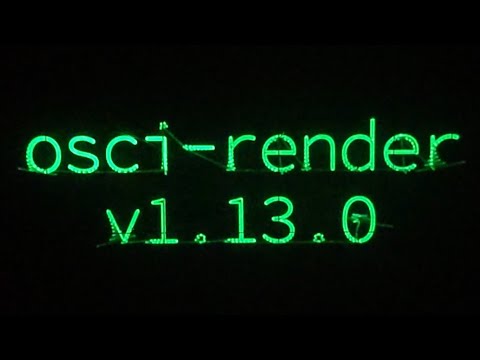 osci-render demonstration