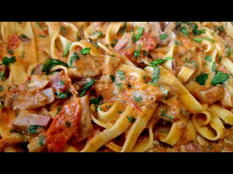 Pasta Funghi e Pancetta anni '80