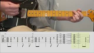 Chips Ahoy! - The Hold Steady Guitar Tab and Play Through