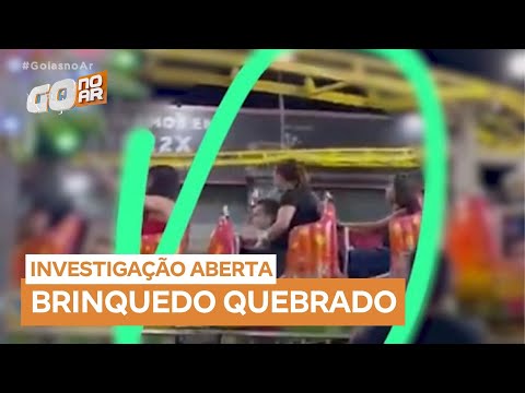 Acidente em montanha-russa deixa feridos em Senador Canedo (GO)