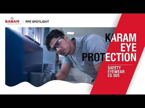 Clear acrylic karam safety google es001