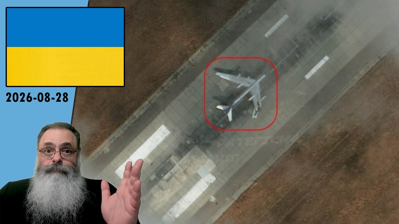 #Ucrânia 2026-08-28: UCRÂNIA DESTRÓI BOMBARDEIRO TU-95 em ENGELS-2