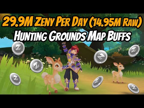 Earn 29.9M Zeny Per Day | Episode 10 Stellar Hunter Farming Guide With Hunting Grounds Map Buffs