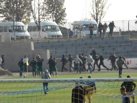 Suporterii Zimbru în teren. Dacia Speia - Zimbru Chişinău, 26.10.2013