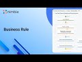 Learn to Work with Business Rules Feature