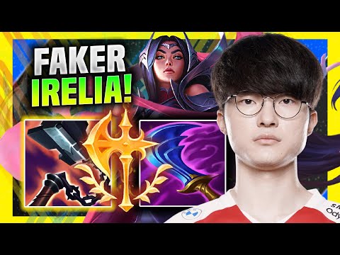FAKER IS A MONSTER WITH IRELIA! - T1 Faker Plays Irelia Mid vs Sylas! | Season 11