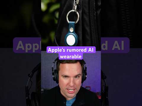 Apple’s rumored AI wearable device is reportedly the size of an AirTag. #Vergecast