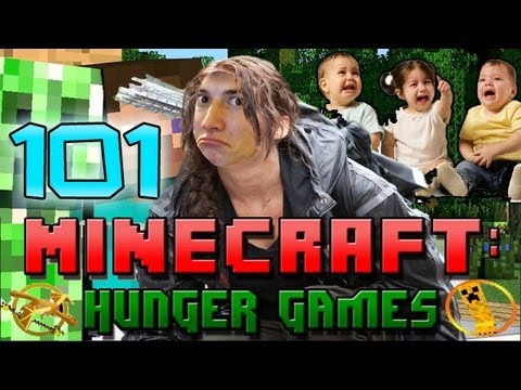 Minecraft: Hunger Games w/Mitch! Game 101 - Mah Baby Gurls/Inspiration