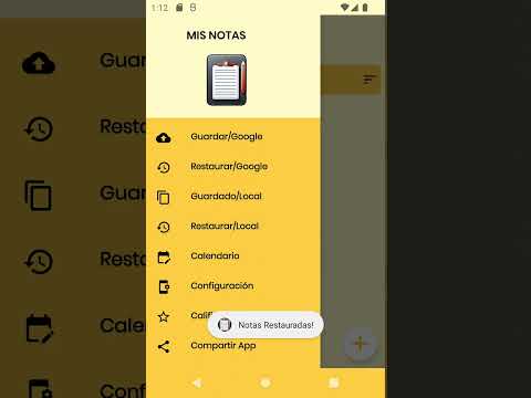 My Notes Notepad Agenda Video