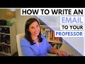 How to Write an Email to Your Professor, Instructor, or Teacher