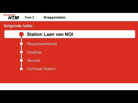 [HTM Tram Den Haag] Omroepen Lijn 2 Leidschendam - Kraayenstein