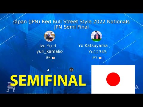 Yuri Kamalio vs Yo | JAPAN SEMIFINAL REDBULL STREET STYLE | RBSS 2022 FREESTYLE FOOTBALL BATTLE