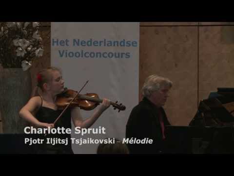 Finale Iordens Vioolconcours 2014 Charlotte Spruit