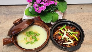 Frog Porridge Singapore style/ Cháo ếch Singapore