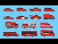 Best Toddler Learning Colors Street Vehicles For Kids Learn Red Cars Trucks Fire Engines More