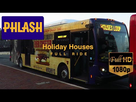 Philadelphia PHLASH Holiday Houses Loop FULL RIDE