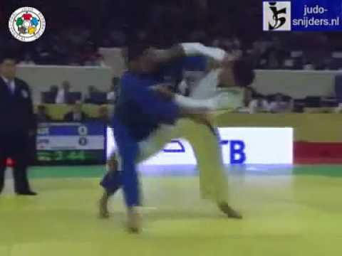 Judo 2009 Paris: Gasimov (AZE) - Takagi (JPN) [-100kg].
