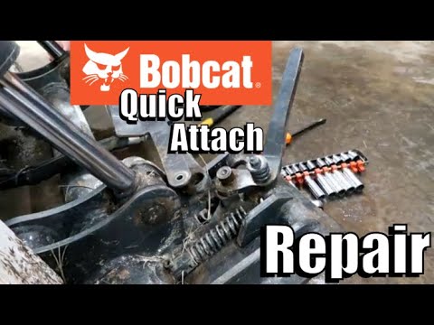 Bobcat T650 Quick Attach Lever Repair