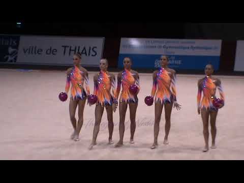 GERMANY 5 balls - 2012 Thiais Groups AA