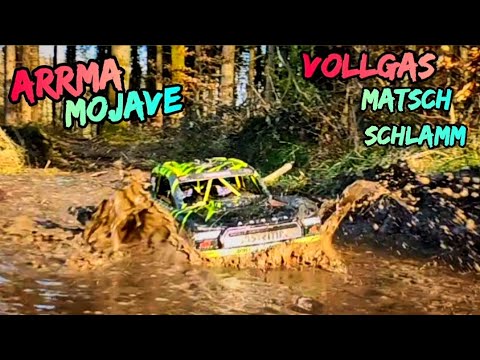 Vollgas durch den Wald⚠️Oder ist das zu schnell? Voll durch Schlamm und Matsch😍🖤  #rccar #rc