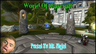 World Of Warcraft: Mt.Hyjal Portal Instructions
