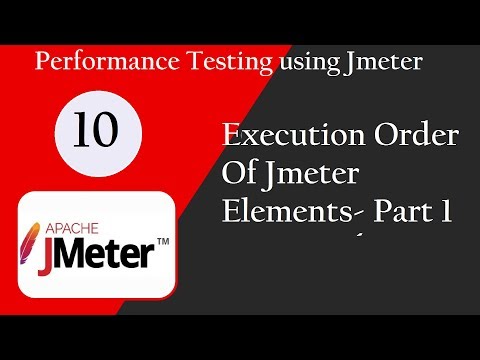JMeter 4.0: Execution Order of JMeter Steps (Part 1)