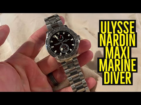 Ulysse Nardin Maxi Marine Diver Burgundy Dial Review After Several Years