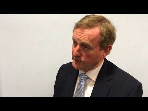 Enda Kenny video interview - Ireland's border after Brexit
