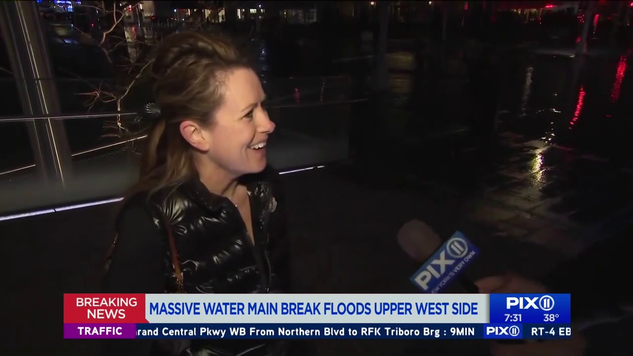 Upper West Side water main break floods streets, snarls morning commute