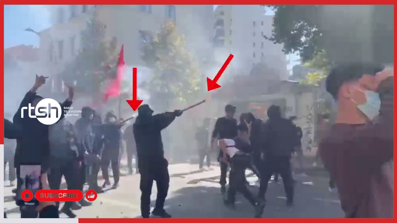 Protesta dje në Tiranë, Policia: 55 të arrestuar, 98 të proceduar penalisht. 51 efektivë të lënduar