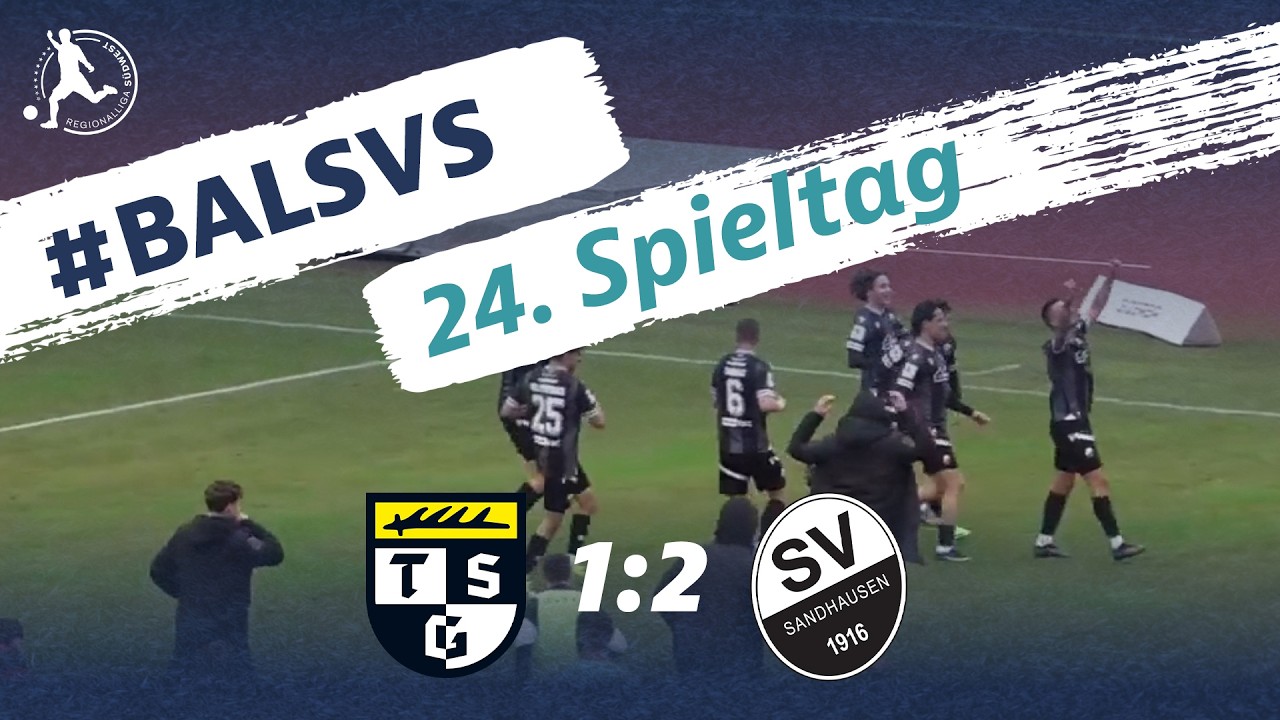 TSG Balingen vs SV Sandhausen Highlights