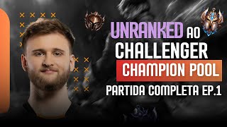 Unranked ao challenger partida completa - O que você precisar para subir de elo! #1 | Ranger cortes
