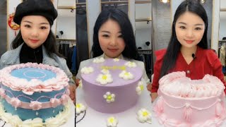 ASMR CREAMY CAKE MUKBANG | KWAI EATING SHOW | CHINESE DESSERT
