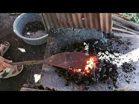 Knife Making - Forging A cleaver.