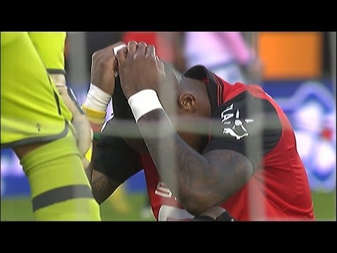 But Jean-Armel KANA-BIYIK (2' csc) - Evian TG FC - Stade Rennais FC (4-2) / 2012-13