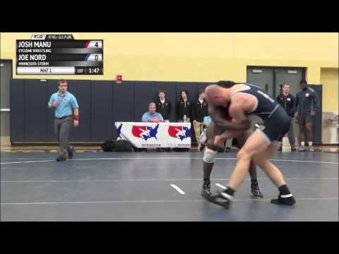 FS 97 KG - RD2 - Josh Manu (Cyclone) vs. Joe Nord (MN Storm)