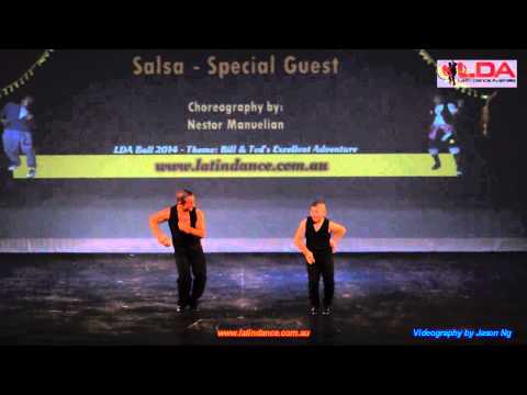 LDA Ball 2014 - Lucas Cerbelli (featuring Nestor) - Salsa